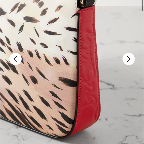 Authentic Christian Louboutin Animal Print shoulder bag - Picture 3 of 12